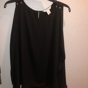 Black dressy top